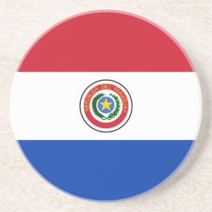 Flagga Paraguay Underlägg