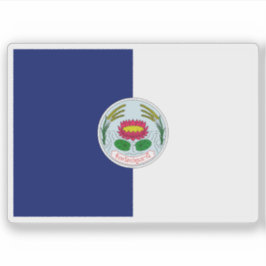 Flagga Pathum Thani, Thailand Klistermärken