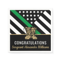 Flagga Patriotic Pension Grönt Line