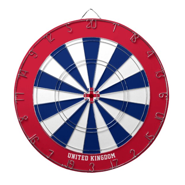 Flagga Patriots Bullseye Darttavla (Framsidan)