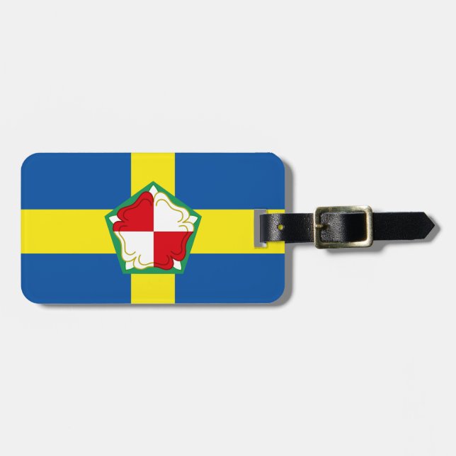 Flagga Pembrokeshire Luggage Tag Bagagebricka (Horisontell Framsida)