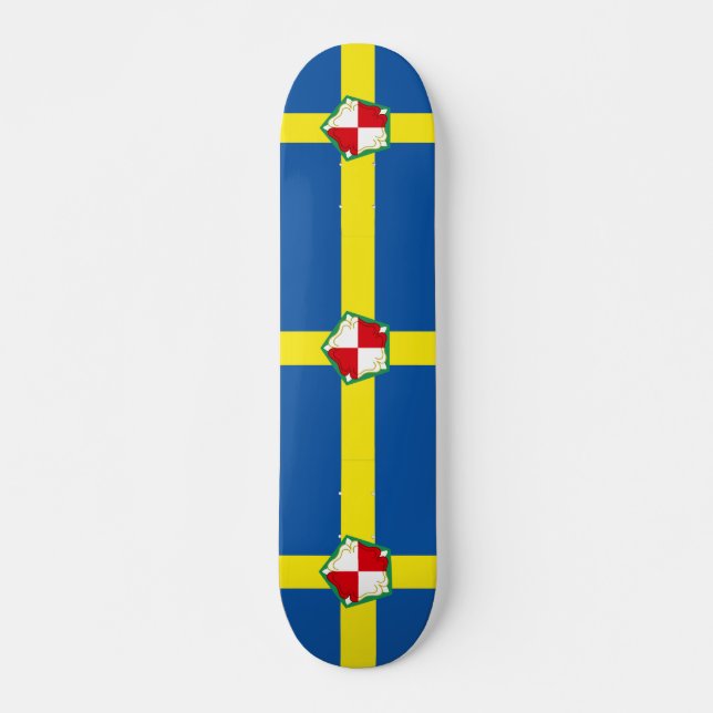 Flagga Pembrokeshire Skateboard (Framsida)