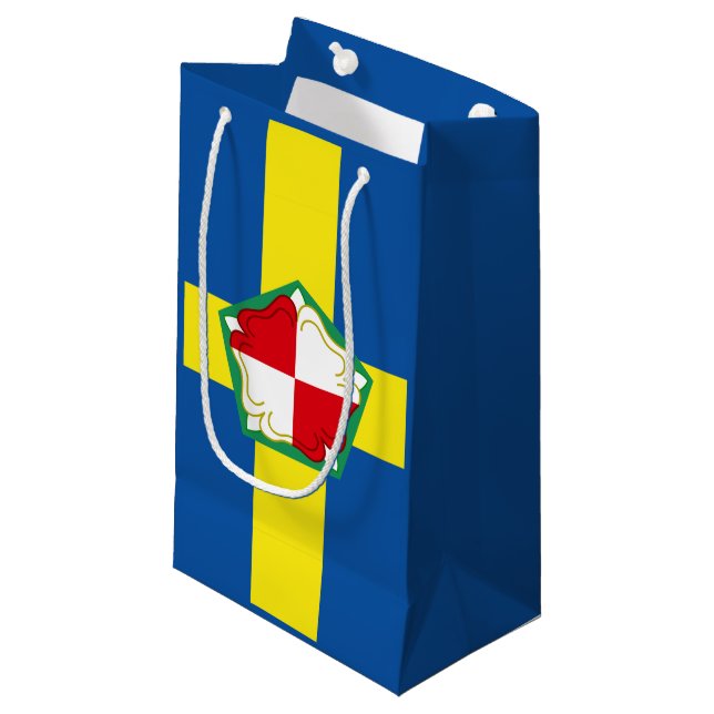 Flagga Pembrokeshire Small Gift Bag (Framsidan Vinklad)