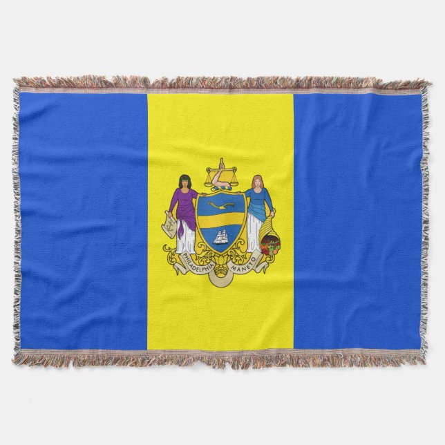 Flagga Philadelphia Filt (Framsidan)