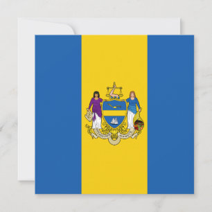 Flagga Philadelphia (Pennsylvania) Kort