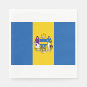 Flagga Philadelphia (Pennsylvania) Pappersservett