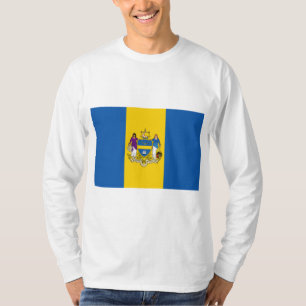 Flagga Philadelphia (Pennsylvania) T Shirt