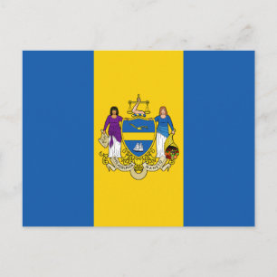 Flagga Philadelphia, Pennsylvania Vykort