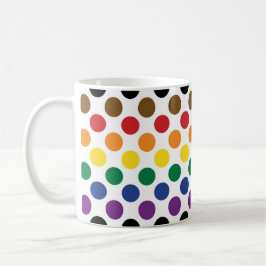 Flagga Philadelphia Rainbow Pride Kaffemugg