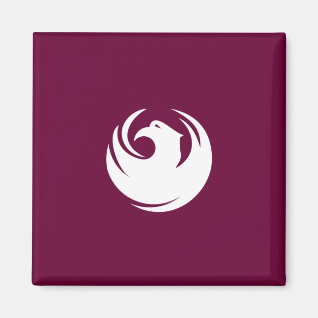 Flagga Phoenix (Arizona) Magnet (Framsidan)