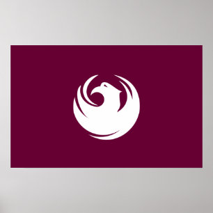 Flagga Phoenix (Arizona) Poster