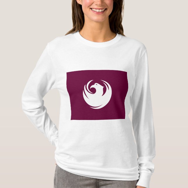 Flagga Phoenix (Arizona) T Shirt (Framsida)