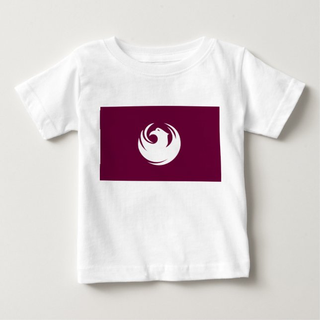 Flagga Phoenix (Arizona) T Shirt (Framsida)