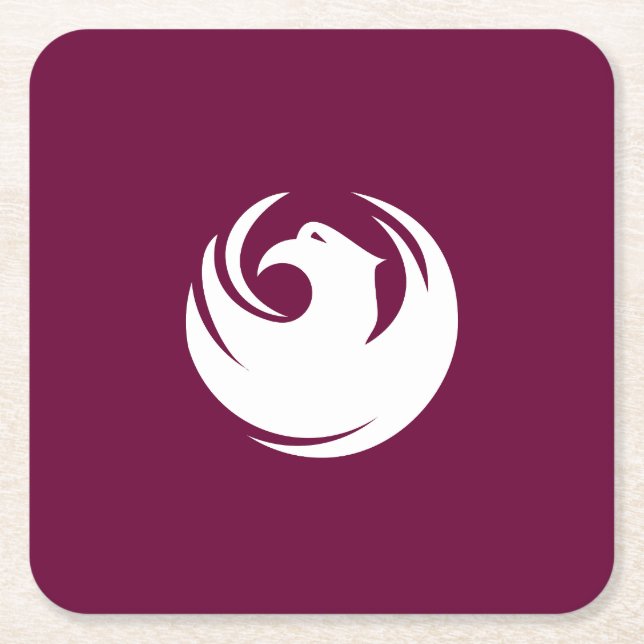 Flagga Phoenix, Arizona Underlägg Papper Kvadrat (Framsidan)