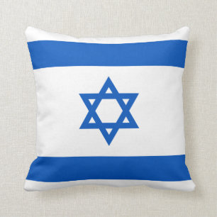Flagga Pillow för Israel Flagga x Kudde