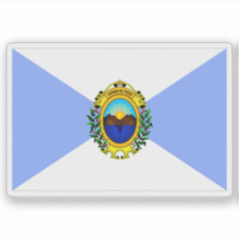 Flagga Pisco, Peru Klistermärken