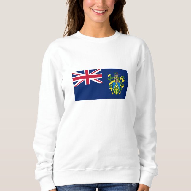 Flagga Pitcairn T Shirt (Framsida)