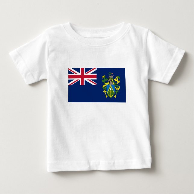 Flagga Pitcairn T Shirt (Framsida)