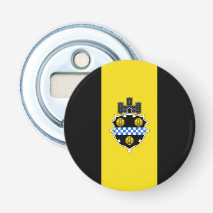 Flagga Pittsburgh, öppnare i Pennsylvania Flaska