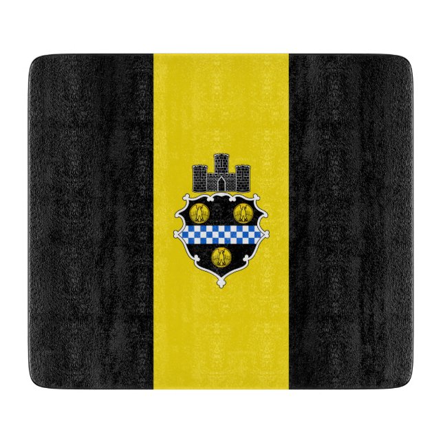 Flagga Pittsburgh (Pennsylvania) (Framsidan)