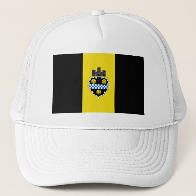 Flagga Pittsburgh, Pennsylvania Headsweats Hat Keps (Framsida)