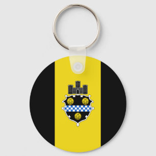 Flagga Pittsburgh, Pennsylvania Keychain Nyckelring