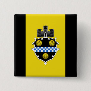 Flagga Pittsburgh, Pennsylvania-knappen Knapp