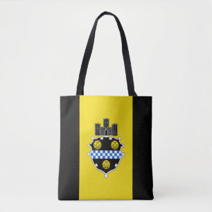 Flagga Pittsburgh, Pennsylvania Tote Bag Tygkasse