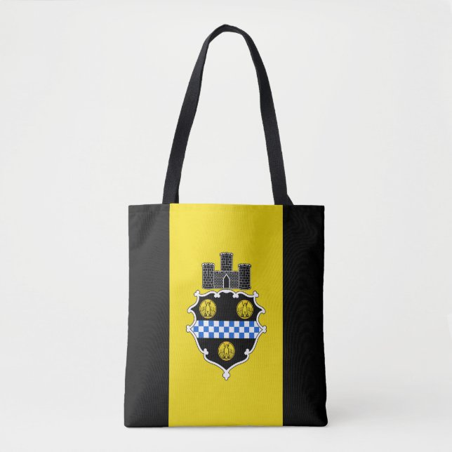 Flagga Pittsburgh, Pennsylvania Tote Bag Tygkasse (Framsida)