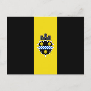 Flagga Pittsburgh, Pennsylvania-vykort Vykort