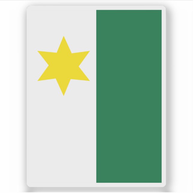 Flagga Planken, Liechtenstein Klistermärken (Framsida)