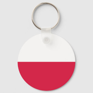 Flagga Polen Nyckelring