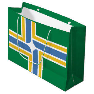Flagga Portland, Oregon Large Gift Bag