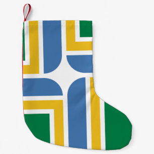 Flagga Portland, Oregon Liten Julstrumpa