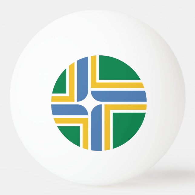 Flagga Portland, Oregon Ping-Pong Ball Pingisboll (Framsidan)