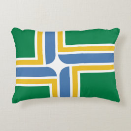 Flagga Portland, Oregon Prydnadskudde