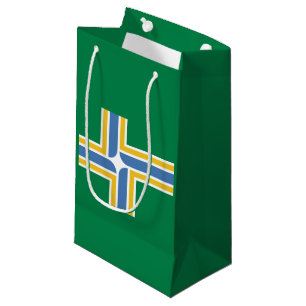 Flagga Portland, Oregon Small Gift Bag