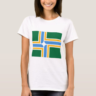 Flagga Portland (Oregon) T Shirt