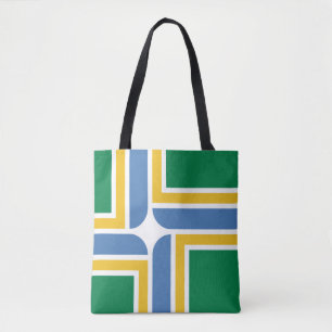 Flagga Portland, Oregon Tote Bag Tygkasse