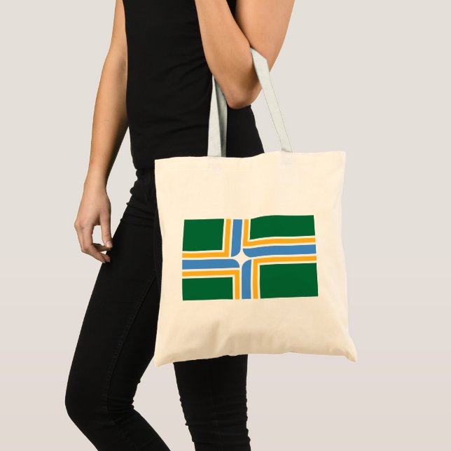 Flagga Portland (Oregon) Tygkasse (Framsida (produkt))