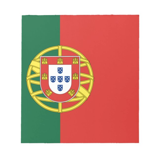Flagga Portugal Anteckningsblock (Framsida)