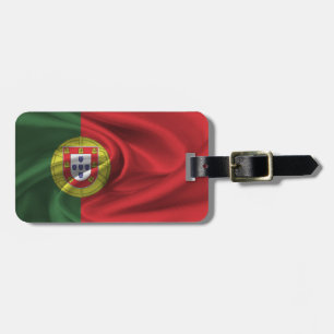 Flagga Portugal Bagagebricka