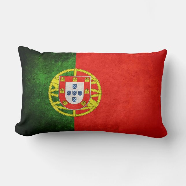 Flagga Portugal Lumbarkudde (Framsida)