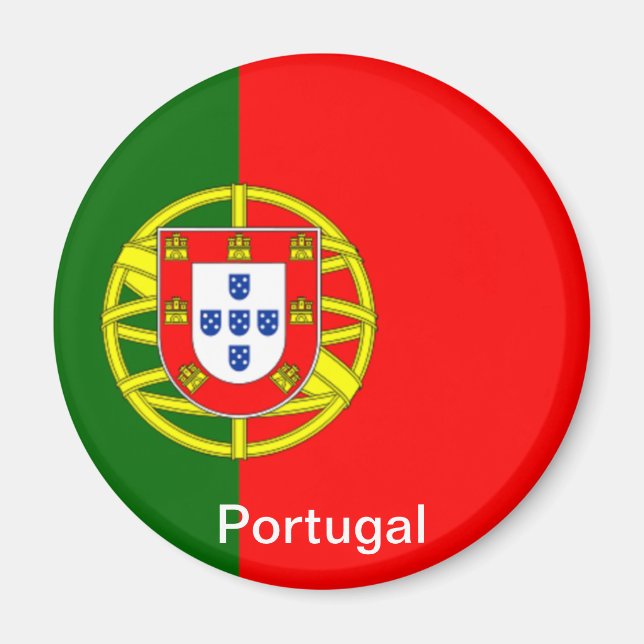 Flagga Portugal Magnet (Framsidan)