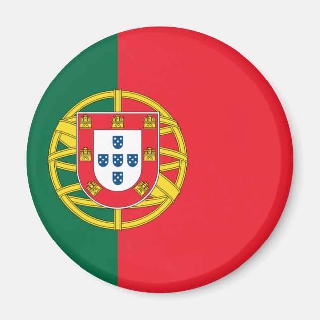 Flagga Portugal Magnet (Framsidan)