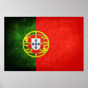 Flagga Portugal Poster