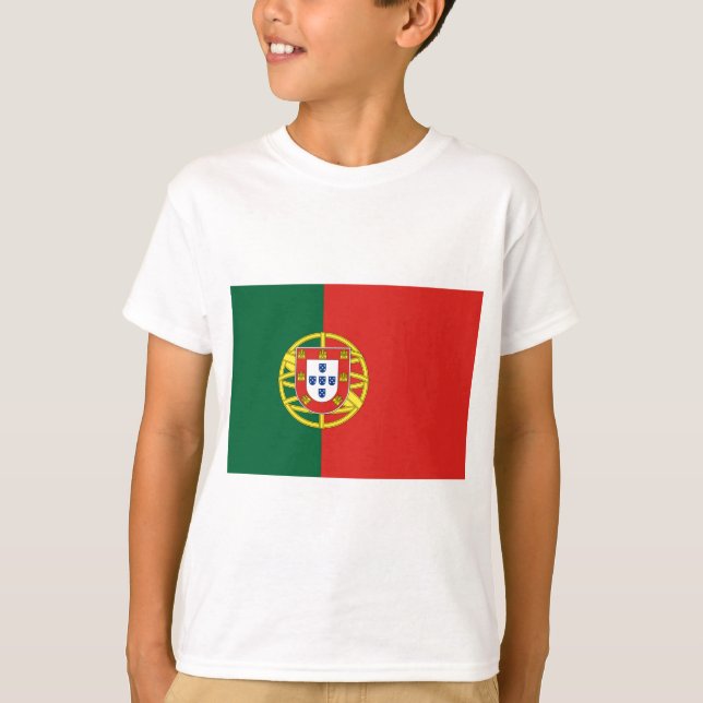 Flagga Portugal T-shirt (Framsida)