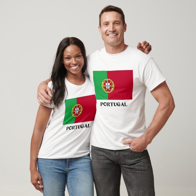 Flagga Portugal T Shirt (Unisex)