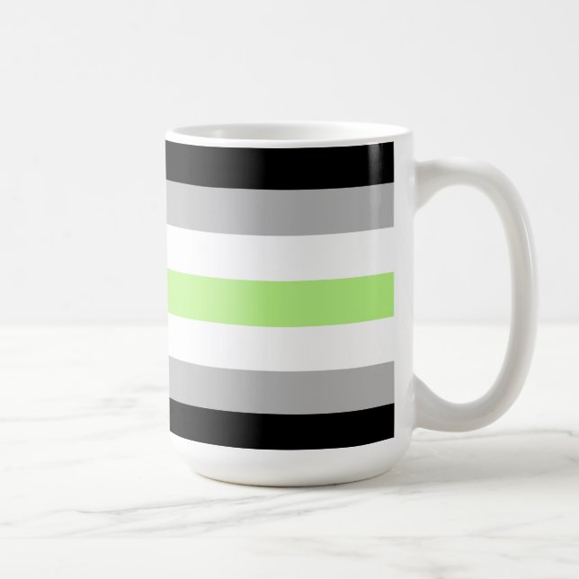 Flagga Pride av jämställdhetsperspektivet Kaffemugg (Höger)