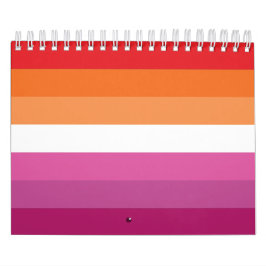 Flagga Pride lesbisk Kalender
